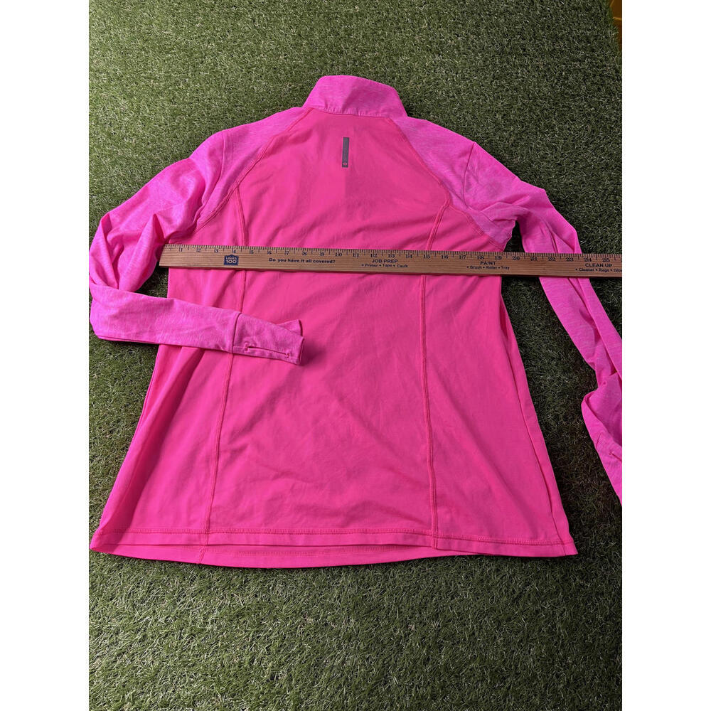 Xersion Womens Pink Half-Zip‎ Pullover Long Sleeve Top XL